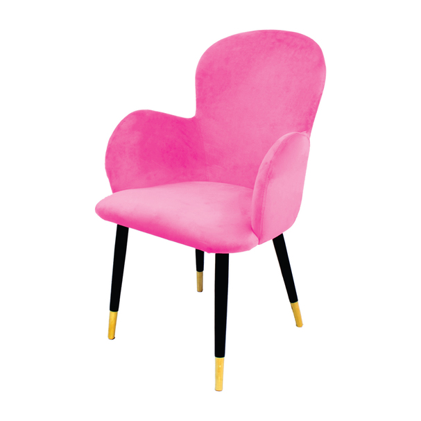 Jilphar Furniture Customizable Luxury Velvet Armchair JP1145