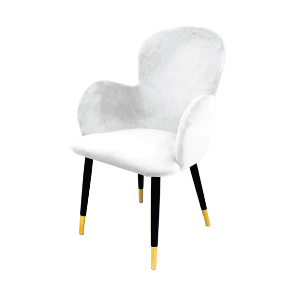 Jilphar Furniture Customizable Luxury Velvet Armchair JP1145