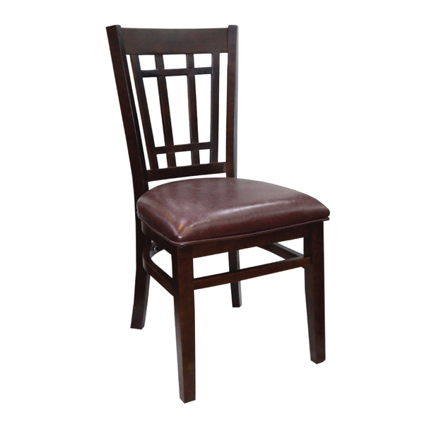 Jilphar Furniture VERTICALBACK Solid Beech Wood Dining Chair JP1164A