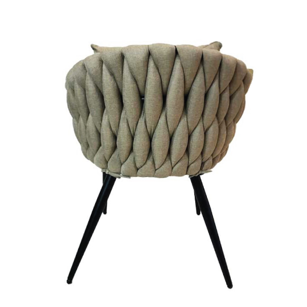 Jilphar Furniture Rope Weaving Outdoor Dining chair JP1187B.