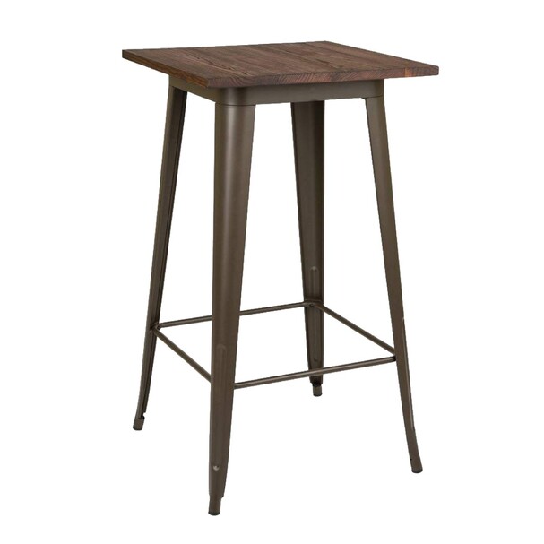 Jilphar Furniture Square Heavy-Duty Metal bar Table JP1193