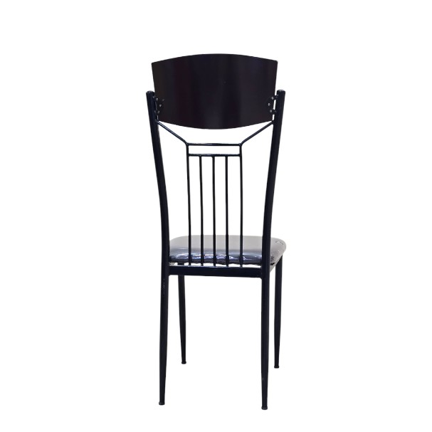 Jilphar Furniture Sleek Metal Dining Chair with Cushioned Seat JP1214