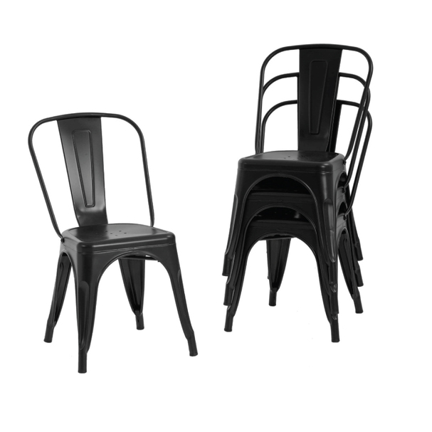 Jilphar Furniture Commercial Grade Metal Indoor-Outdoor Chair JP1264