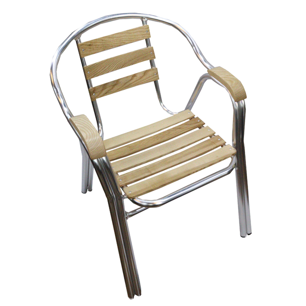 Jilphar Furniture Stylish Light Weight Metal Garden Chair- JP1275