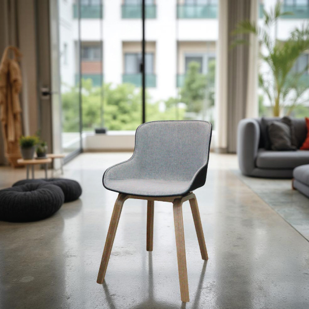 Jilphar Furniture Modern  Fabric Chair with Metal Legs- JP1277A