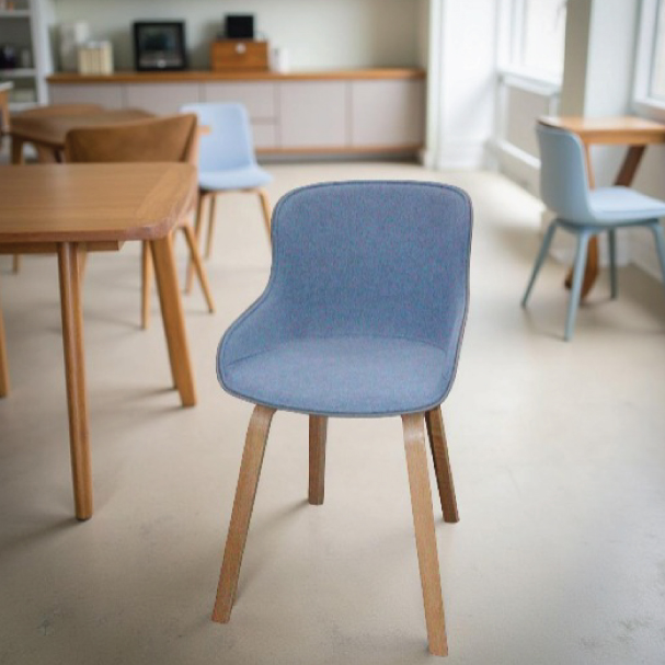 Jilphar Furniture Modern  Fabric Chair with Metal Legs- JP1277B