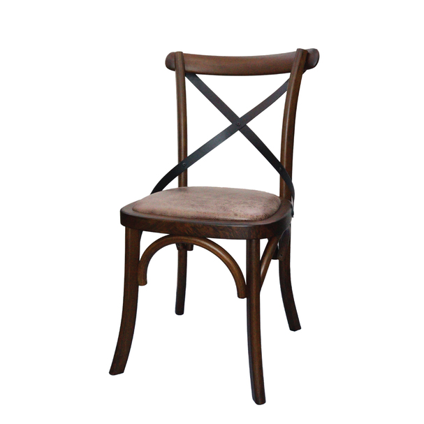 Jilphar Furniture Classical Modern Dining Chair Antique Brush Oak - JP1282