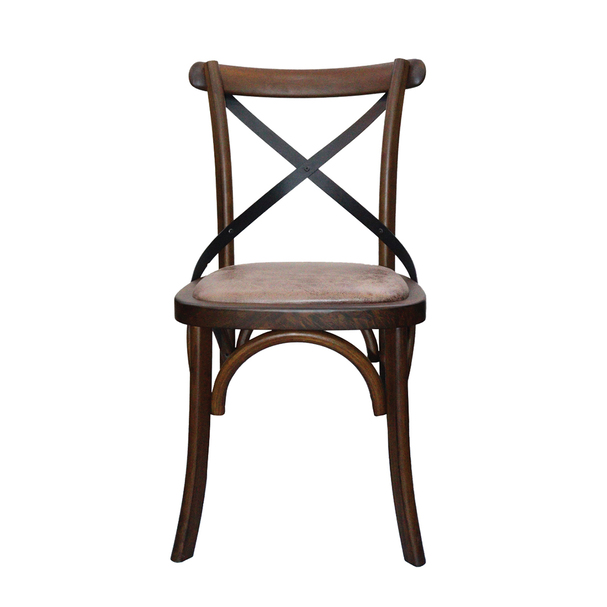 Jilphar Furniture Classical Modern Dining Chair Antique Brush Oak - JP1282