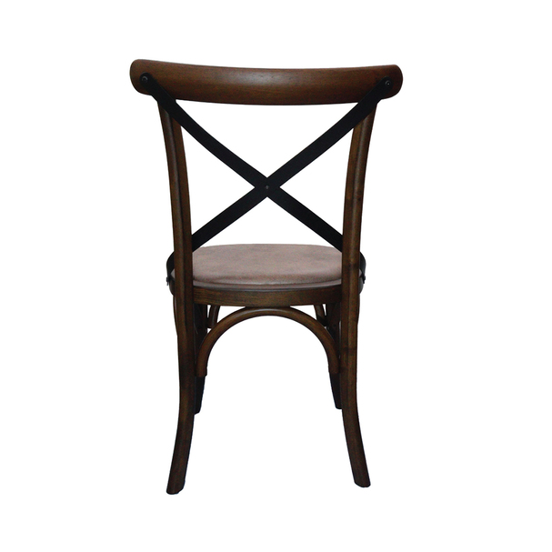 Jilphar Furniture Classical Modern Dining Chair Antique Brush Oak - JP1282