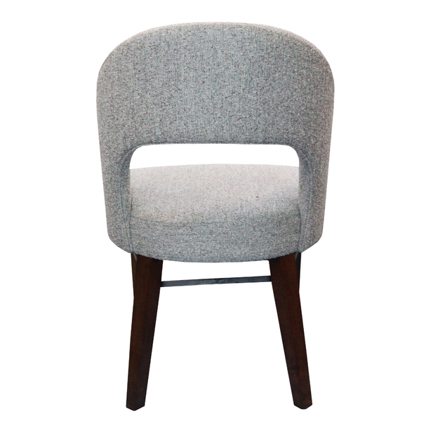 Jilphar Furniture Solid Wooden Dining Chair with Grey Fabric JP1284