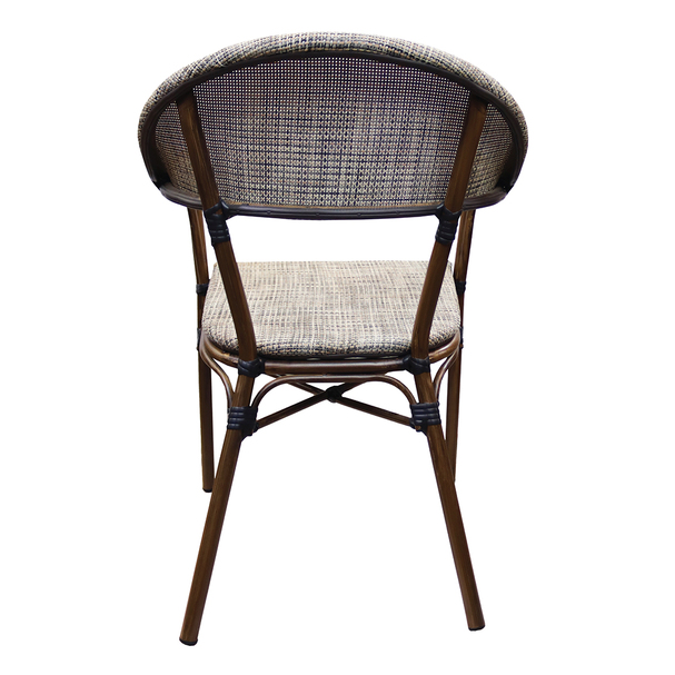 Jilphar Furniture Abaca Rope Chair with Wooden Color Metal Legs - JP1289