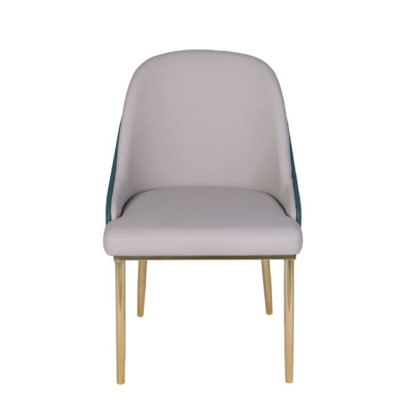 Jilphar Furniture Modern Living Room Chair with Golden Metal Legs - JP1294 
