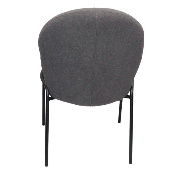 Jilphar Furniture Armless Velvet Fabric Dining Chair - JP1297