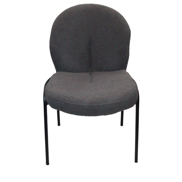 Jilphar Furniture Armless Velvet Fabric Dining Chair - JP1297