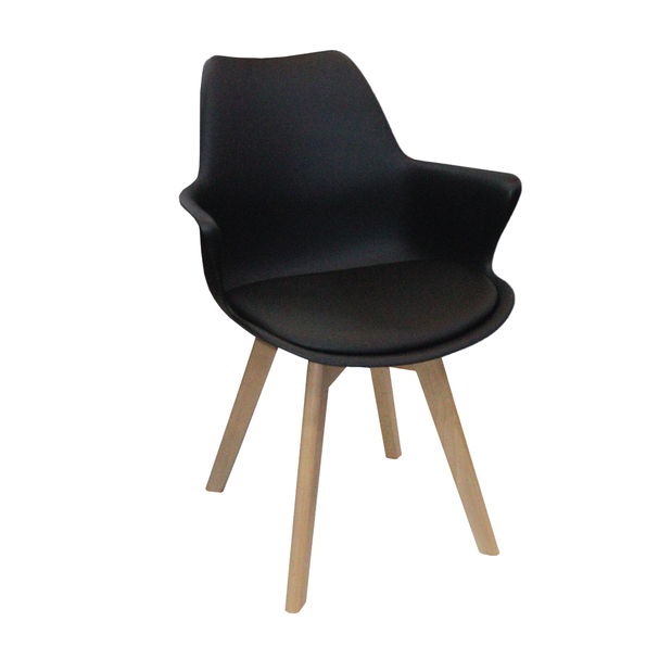 Jilphar Furniture Galaxy Design Armless Dining Chair Black - JP1300