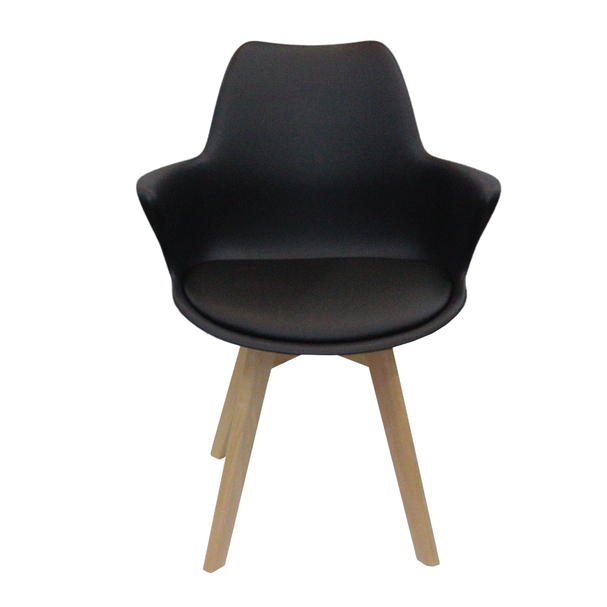 Jilphar Furniture Galaxy Design Armless Dining Chair Black - JP1300