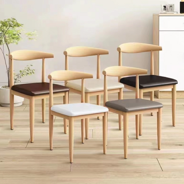 Jilphar Furniture Contemporary Wooden Chair with Customizable Seat JP1309C