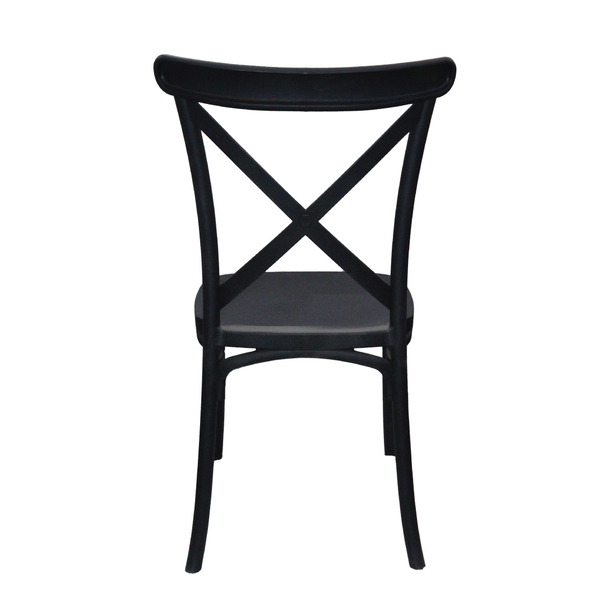 Jilphar Furniture Polypropylene Cross Back Dining Chair JP1310