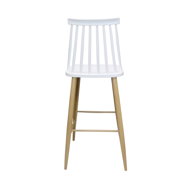 Jilphar Furniture Modern High Bar Chair with Metal Legs - JP1328