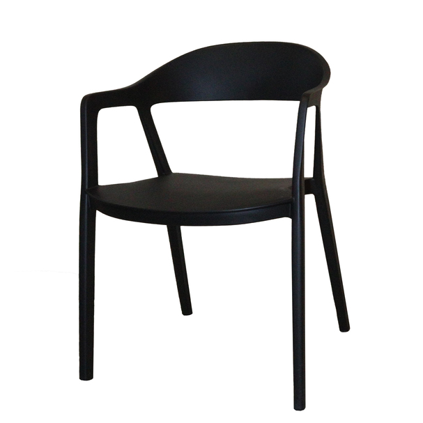 Jilphar Furniture Modern Armrest Polypropylene Dining Chair - JP1329