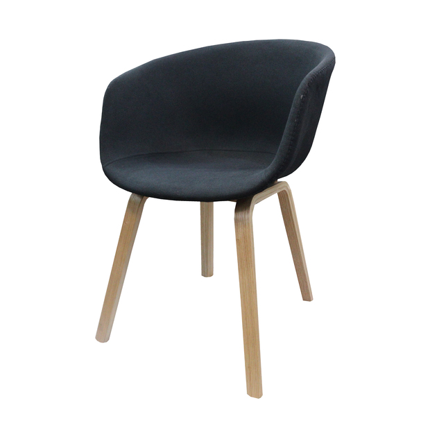 Jilphar Furniture Fabric Dining Chair with Wooden Legs - JP1330A