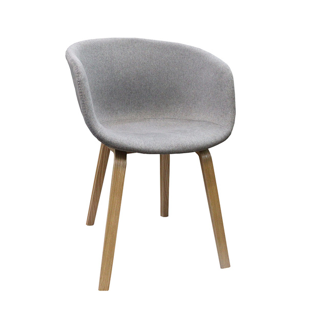 Jilphar Furniture Fabric Dining Chair with Wooden Legs - JP1330B