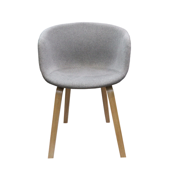 Jilphar Furniture Fabric Dining Chair with Wooden Legs - JP1330B