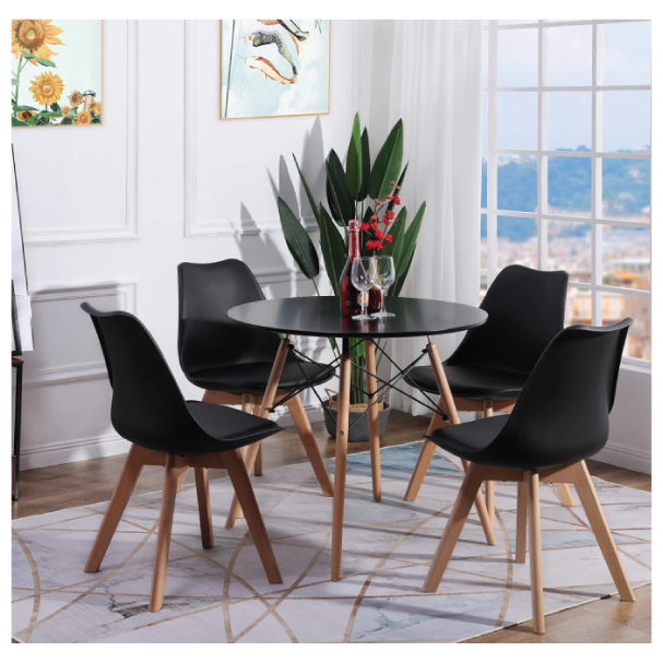 Jilphar Furniture 1+4 Dining Set JP1332A-2004A