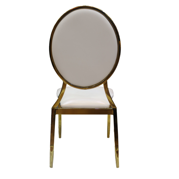 Jilphar Furniture  luxury stainless steel gold  dining chair JP1356