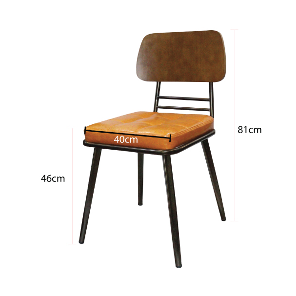 Jilphar Furniture PU Leather Dining Chair JP1359A