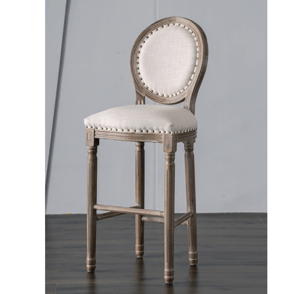 Jilphar Furniture French Style Bar Chair JP1369