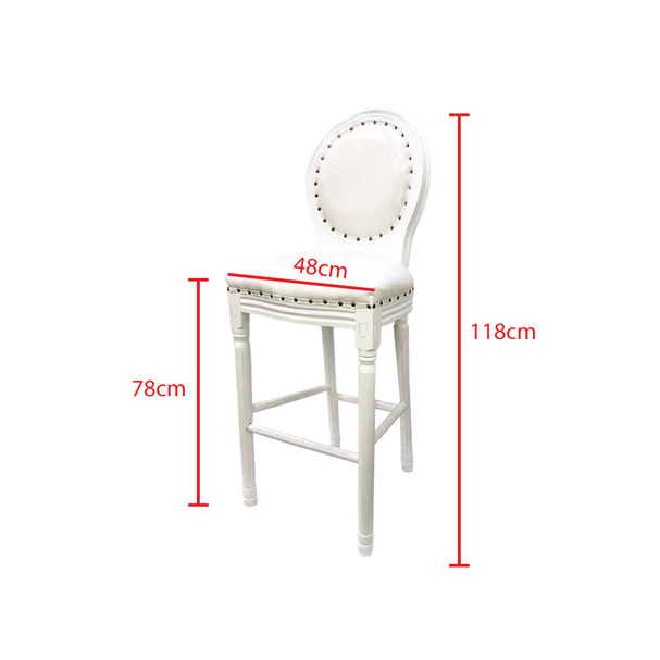 Jilphar Furniture French Style Bar Chair JP1369