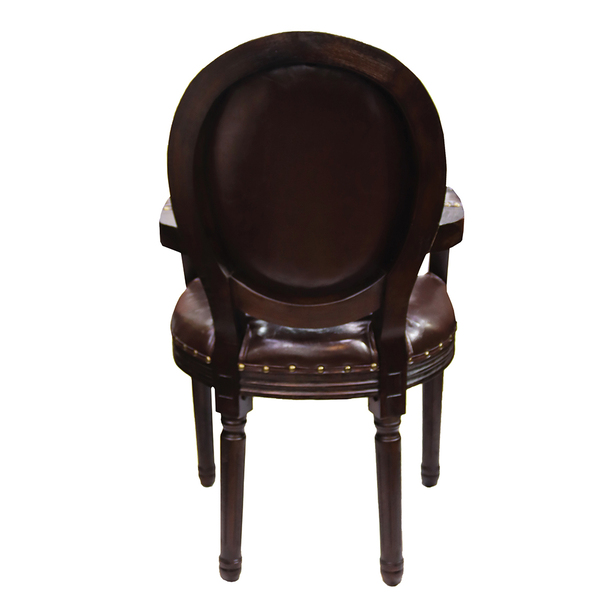 Jilphar Furniture Classical Solid Wood Dining Chair , Brown JP1371