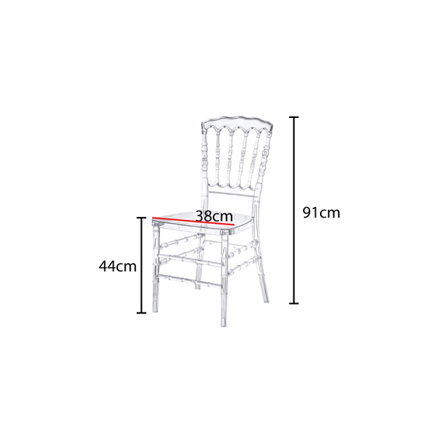 Jilphar Furniture Acrylic Modern Dining Chair JP1386