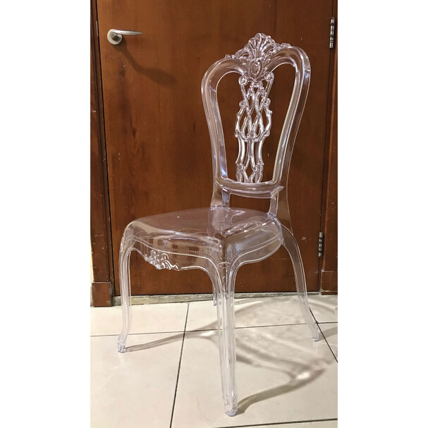 Jilphar Furniture Stackable Modern Transparent Acrylic Chair JP1390