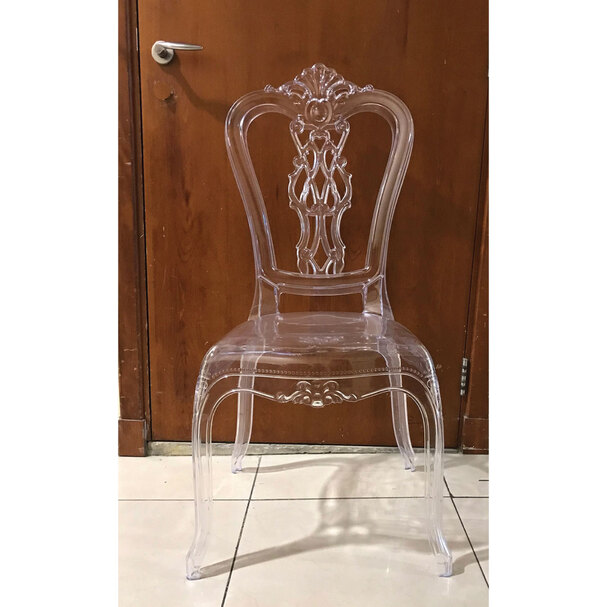 Jilphar Furniture Stackable Modern Transparent Acrylic Chair JP1390