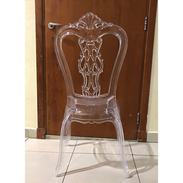 Jilphar Furniture Stackable Modern Transparent Acrylic Chair JP1390