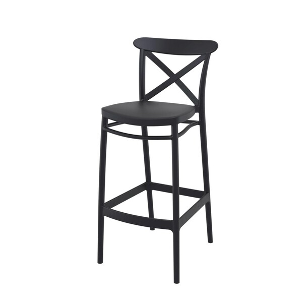 Jilphar Furniture Cross Back High Bar Chair JP1400