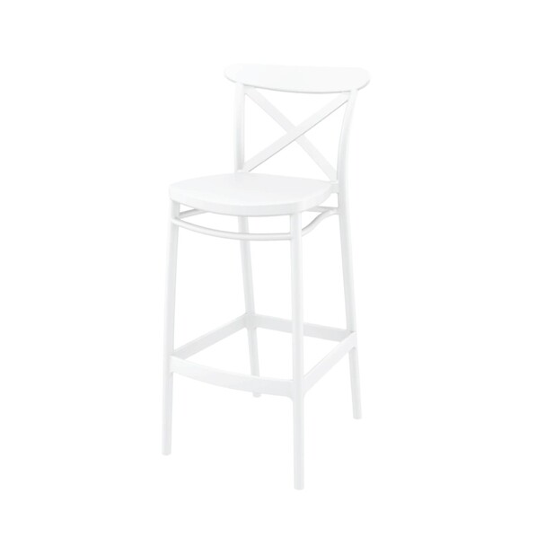 Jilphar Furniture Cross Back High Bar Chair JP1400