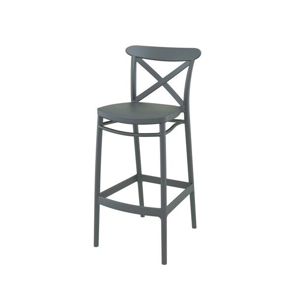 Jilphar Furniture Cross Back High Bar Chair JP1400