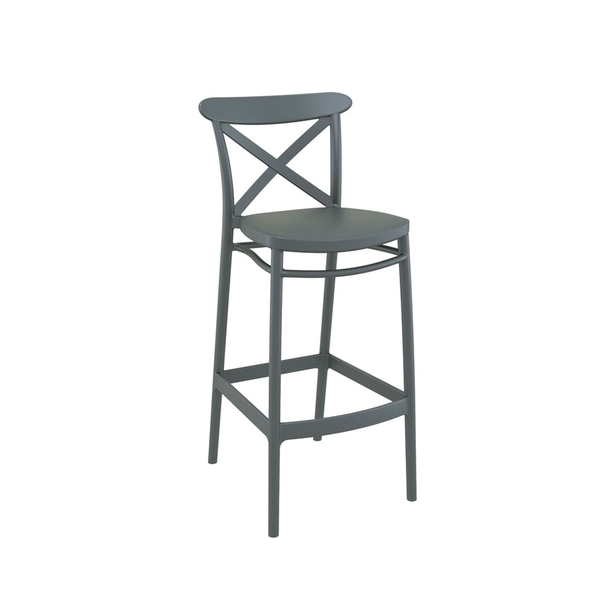 Jilphar Furniture Cross Back High Bar Chair JP1400