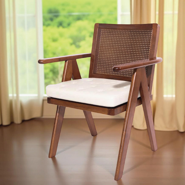Jilphar Furniture Premium Solid Wood Armchair JP1403 Customize Seat 