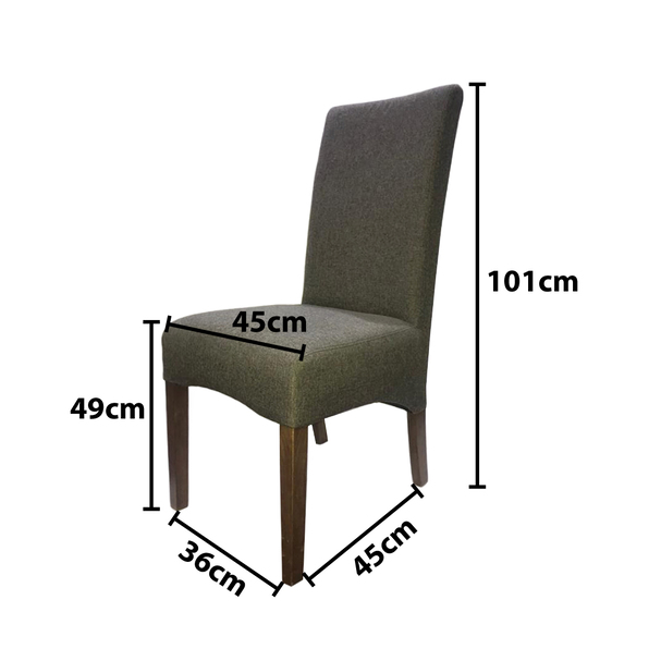 Jilphar Furniture Classical Dining Chair Brown, JP1405