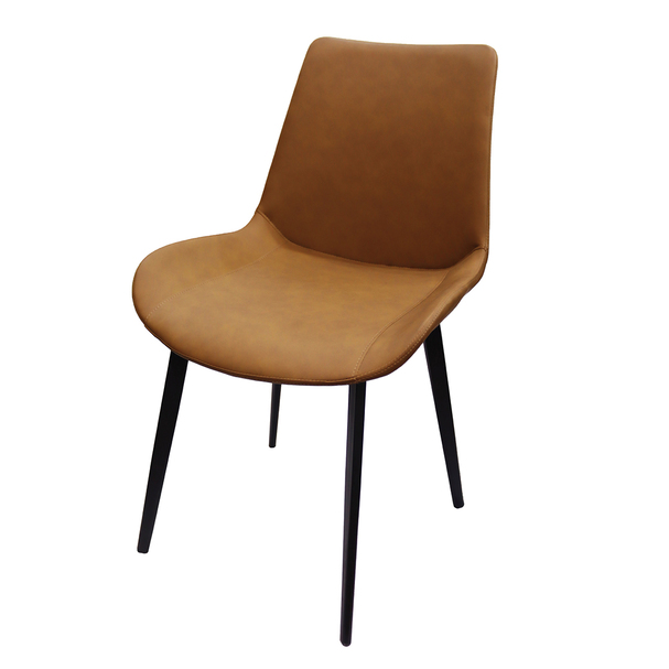 Jilphar Furniture Brown Faux leatherDining Chair JP1409B