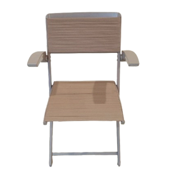 Jilphar Furniture Natural Rubber Outdoor Folding Chair JP1434