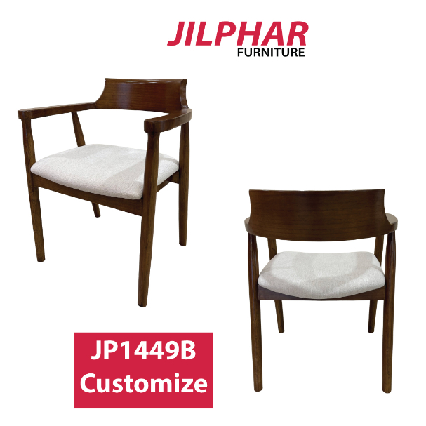 Jilphar Furniture Solid Wooden Customize Chair JP1449B 