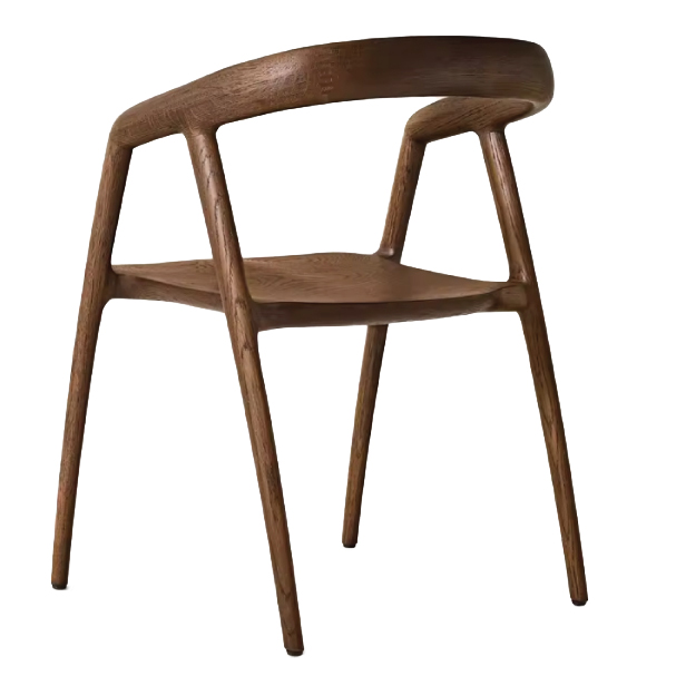 Jilphar Furniture Solid American Oak Wood Dining Chair JP1470