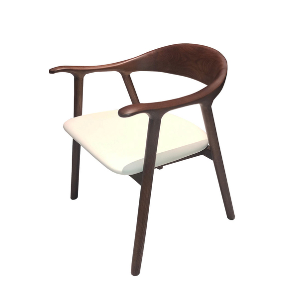 Jilphar Furniture  Creative Minimalist Solid Ash Wood Dining chair JP1476