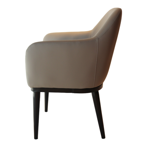 Jilphar Furniture Classical Customize ArmChair with Powder Coated Metal Legs JP1480 