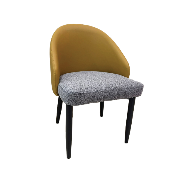 Jilphar Furniture Modern Dining Chair with Metal legs   JP1515D